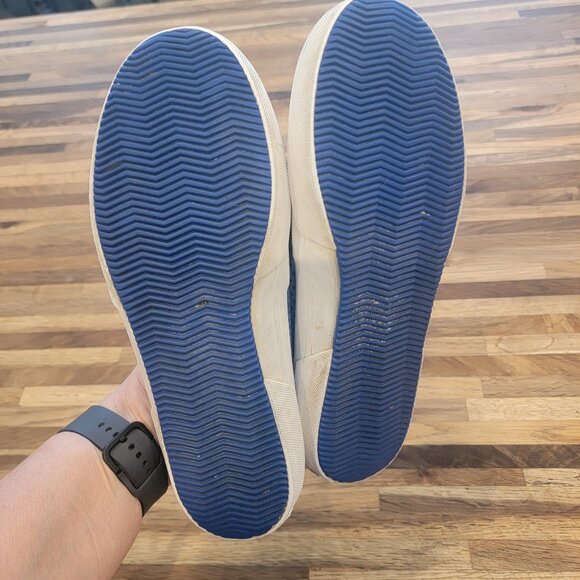 Michael Kors Women's Brett Slip-On Sneakers Suede Electrc Blue - Picture 15 of 15